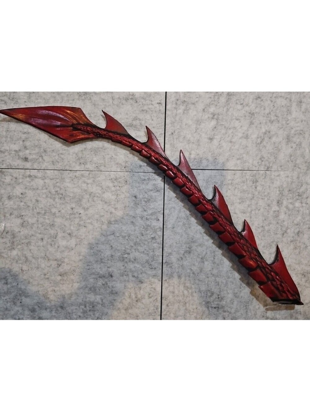 Red Dragon Belt  Clip Tail 22"